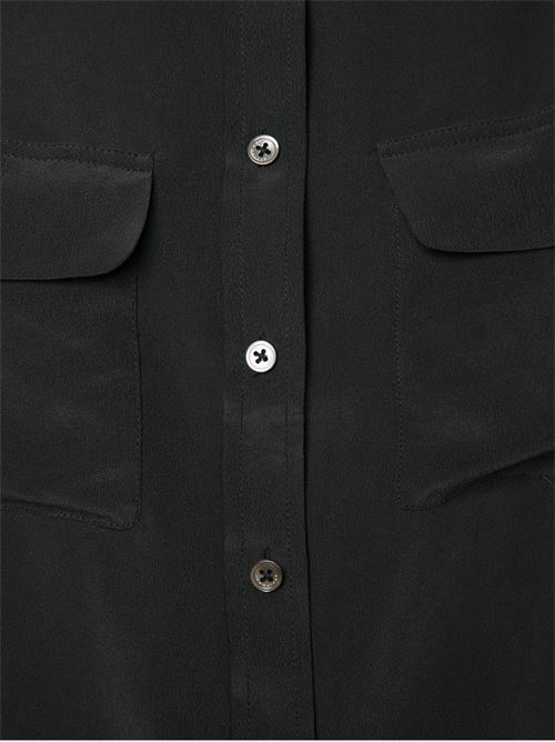 Black silk shirt EQUIPMENT | Q23E231TRUE BLACK